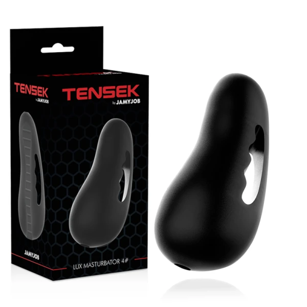 Jamyjob Extreme Tensek 4 Masturbator met Vibratie zwart