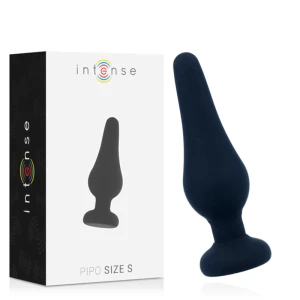 Intense Anal Toys Anaalplug Pipo S van zijdezacht siliconen 9,8 cm