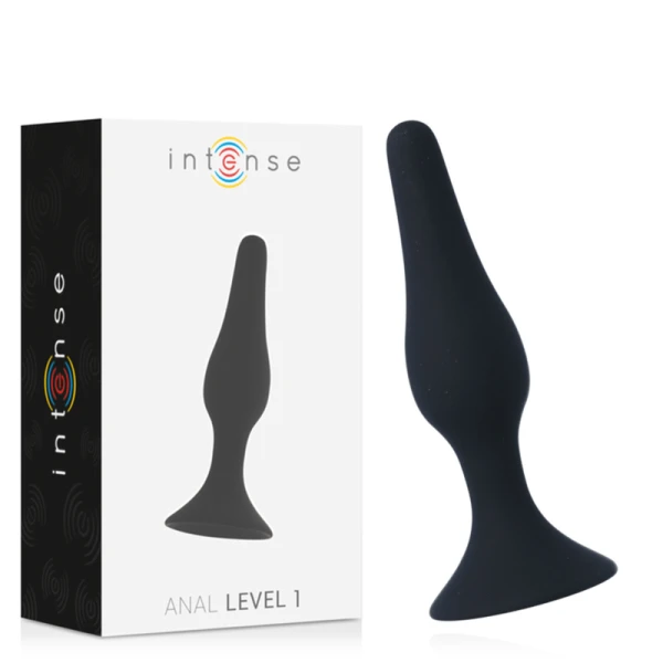 Intense Anal Toys Anaalplug Niveau 1 10,5 cm Zwart