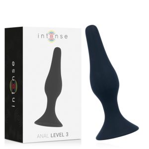 Intense Anal Toys Anaalplug Anaal Niveau 3 12,5 cm Zwart Intense Anal Toys Anaalplug Anaal Niveau 3 12,5 cm Zwart - Afbeelding 1