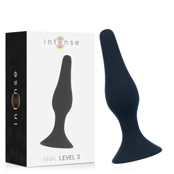 img_143810_e690a2ecdaef8594a3a106661218cf3f_1.png Intense Anal Toys Anaalplug Anaal Niveau 3 12,5 cm Zwart