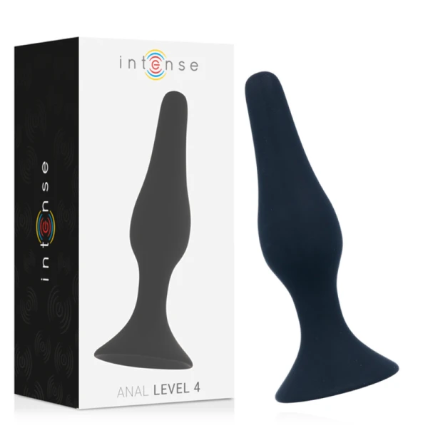Intense Anal Toys Anaalplug Anaal Niveau 4 15,5 cm zwart