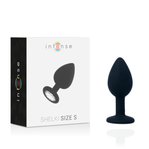 Intense Anal Toys Silikon-Analplug Shelki S Plug Schwarz 2,8 x 7,2 cm Intense Anal Toys Silikon-Analplug Shelki S Plug Schwarz 2,8 x 7,2 cm - Afbeelding 2