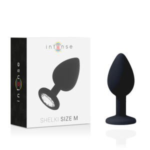 Intense Anal Toys Analplug Shelki M van siliconen zwart Intense Anal Toys Analplug Shelki M van siliconen zwart - Afbeelding 2