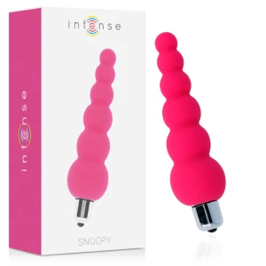 Intense Anal Toys Anale Vibrator Snoopy met 7 snelheden, siliconen, roze