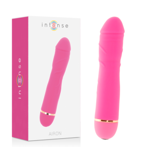 Intense High Tech Vibrator Airon 20 Snelheden Siliconen Roze Intense High Tech Vibrator Airon 20 Snelheden Siliconen Roze - Afbeelding 1