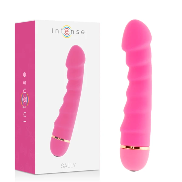 Intense High Tech G-Punkt Vibrator Sally met 20 snelheden, siliconen, roze