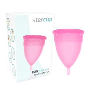 Stercup Menstruatiecup van FDA-siliconen maat L roze Stercup Menstruatiecup van FDA-siliconen maat L roze - Afbeelding 1