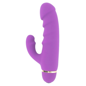 Intense High Tech Kras 20 Vibrator with Clitoral Stimulator, Silicone Intense High Tech Kras 20 Vibrator with Clitoral Stimulator, Silicone - Image 3