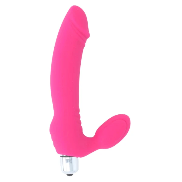 Intense High Tech Zucker Dildo met 7 trilstanden, siliconen fuchsia Intense High Tech Zucker Dildo met 7 trilstanden, siliconen fuchsia