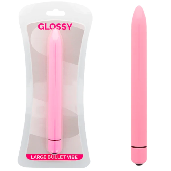 Glossy Minivibrator Glossy Slim Rosa