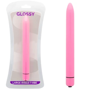 Glossy Minivibrator Deep Rose, schlank und leise