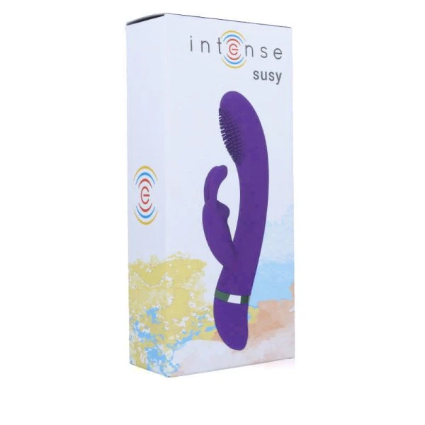 Intense High Tech Susy Rabbitflieder Oszillerende Vibrator met Clitorisstimulator