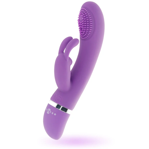 Intense High Tech Susy Rabbitflieder Oszillerende Vibrator met Clitorisstimulator