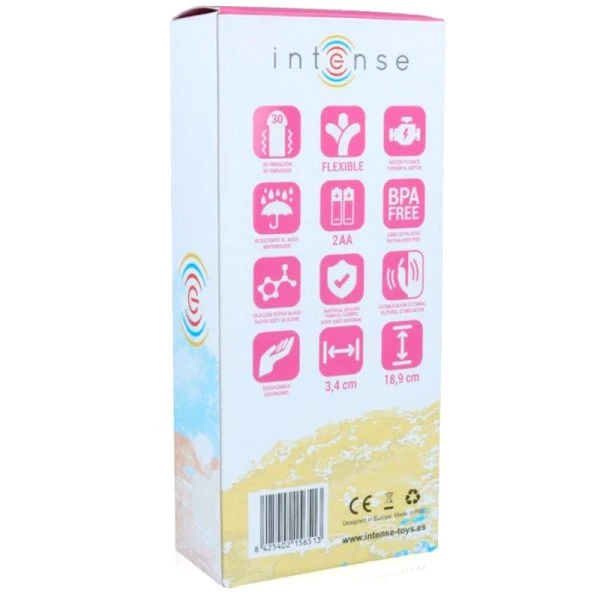 Intense High Tech Hilari Rosa Luxe-Vibrator met Clitorisstimulator van Siliconen