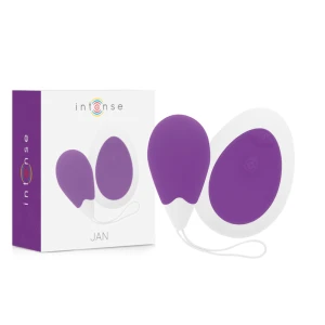 Intense Remote Control Vibrations-Ei Jan mit Fernbedienung lila