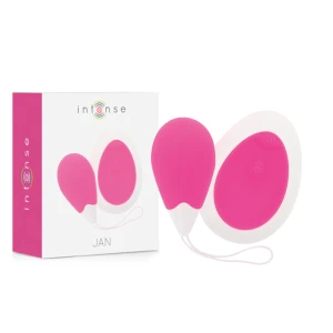 Intense Remote Control JAN EGG Vibrator mit Fernbedienung Rosa