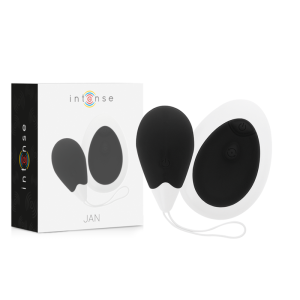 Intense Remote Control Vibrations-Ei Jan met afstandsbediening, Zwart Intense Remote Control Vibrations-Ei Jan met afstandsbediening, Zwart - Afbeelding 1