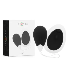 Intense Remote Control Vibrations-Ei Jan mit Fernbedienung, Schwarz