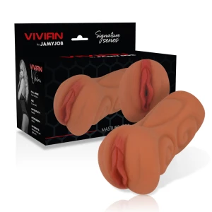 Cyber Girls by Jamyjob Jamyjob Signature Vivian Vagina Masturbator with Vibration