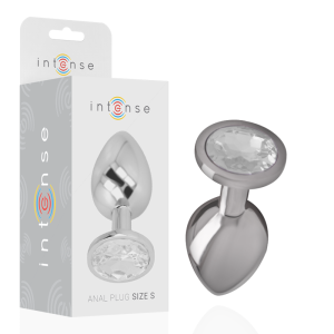 Intense Anal Toys Analplug mit silbernem Kristall, Größe S Intense Anal Toys Analplug mit silbernem Kristall, Größe S – Bild 1