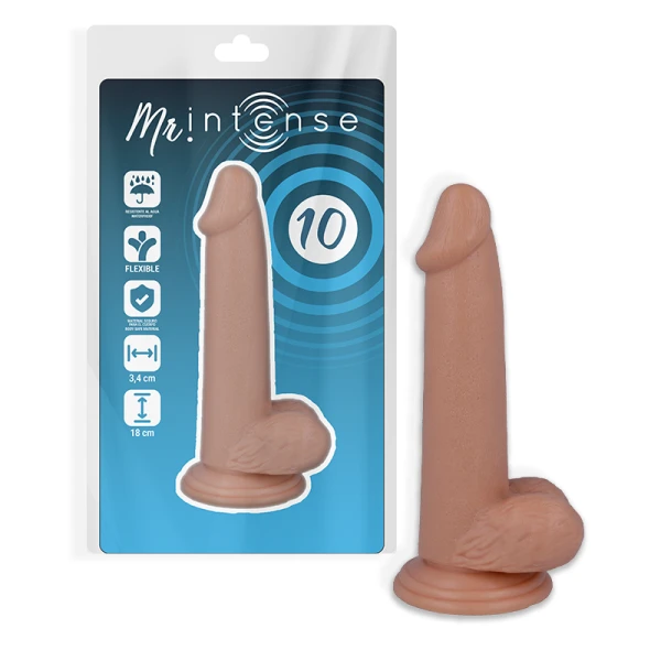 Mr. Intense Realistic Dildo 18 x 3,4 cm met zuignap