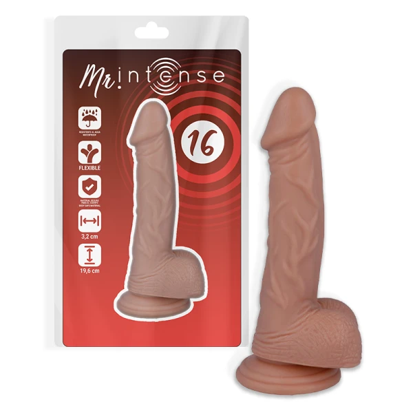 Mr. Intense 16 Realistic Penis Dildo met zuignap