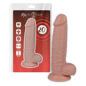 MR. Intense Dildos Realistische Dildo met Zuignap 20 x 4,6 cm