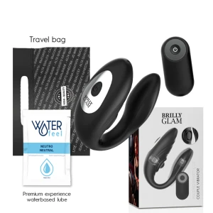 Brilly Glam Paarvibrator met pulserende en vibrerende afstandsbediening