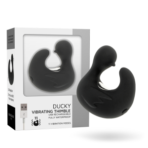Black&silver Duckymania Finger-Vibrator aus Silikon, wiederaufladbar Black&silver Duckymania Finger-Vibrator aus Silikon, wiederaufladbar – Bild 2