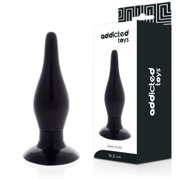 Addicted Toys Anaalplug van TPR voor beginners en gevorderden
