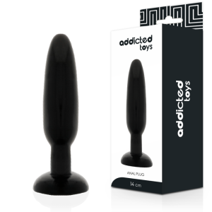 Addicted Toys Analplug aus flexiblem TPR, 14 x 3,5 cm – Bild 1