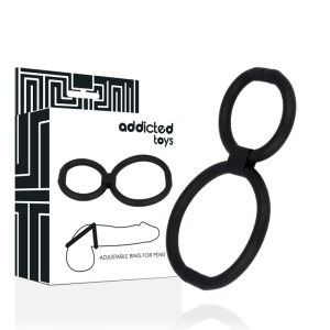 Addicted Toys Verstelbare Penisringen van Silicone Addicted Toys Verstelbare Penisringen van Silicone - Afbeelding 1