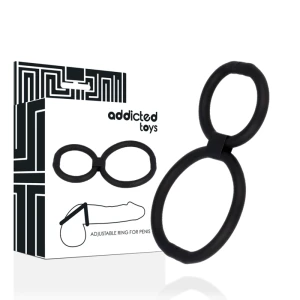 Addicted Toys Verstellbare Penisringe aus Silikon