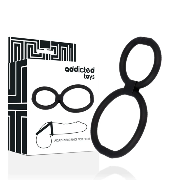 Addicted Toys Verstelbare Penisringen van Silicone