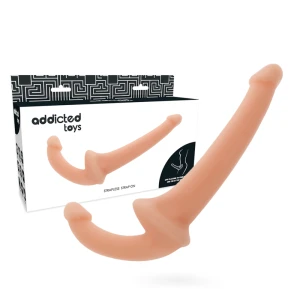 Addicted Toys Dildo ohne Geschirr mit G-Punkt-Sonde, 26 cm