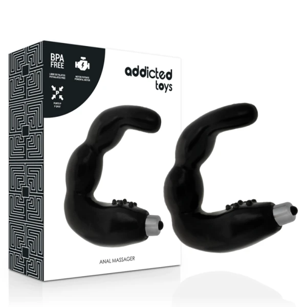Addicted Toys Prostaat-Anaalvibrator met vibrerende bal