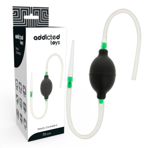 Addicted Toys Enema-Set in het zwart – Klysma voor reizigers Addicted Toys Enema-Set in het zwart – Klysma voor reizigers - Afbeelding 1