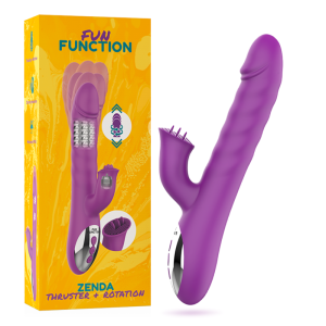 FUN Function Zenda Thruster & Rotation Parelvibrator met stootfunctie, 24,5 cm FUN Function Zenda Thruster & Rotation Parelvibrator met stootfunctie, 24,5 cm - Afbeelding 1