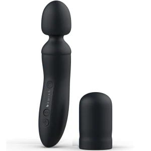 B Swish Bthrilled Premium Zauberstab Vibrator Schwarz
