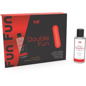 Intt Releases Dubbele Pret-Kit met vibrerende bal en aardbeienmassagegel Intt Releases Dubbele Pret-Kit met vibrerende bal en aardbeienmassagegel - Afbeelding 2