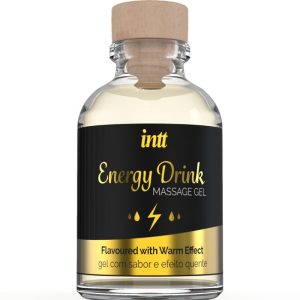 Intt Massage & Oral SEX Massagegel mit Energy-Drink-Aroma und Wärmeeffekt, 30 ml – Bild 1
