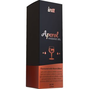 Intt Massage & Oral SEX Massagegel met Aperol-smaak en warmte-effect Intt Massage & Oral SEX Massagegel met Aperol-smaak en warmte-effect - Afbeelding 3