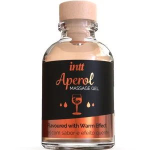 Intt Massage & Oral SEX Massage Gel with Aperol flavor and warming effect