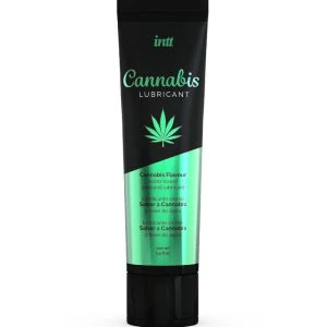 Intt Lubricants wasserbasiertes Gleitmittel mit Cannabis-Geschmack