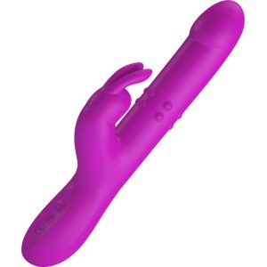 High Tech Pretty Love Reese Vibrator met rotatie- en stootfunctie, paars High Tech Pretty Love Reese Vibrator met rotatie- en stootfunctie, paars - Afbeelding 3