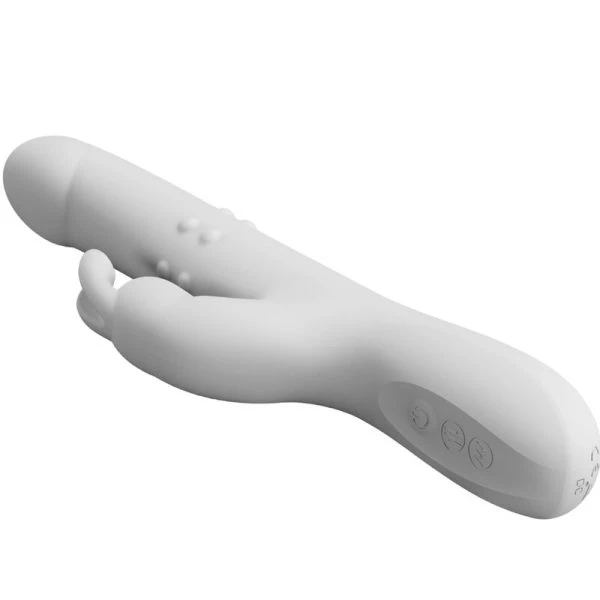 High Tech Pretty Love Reese Vibrator met zilveren rotatie High Tech Pretty Love Reese Vibrator met zilveren rotatie