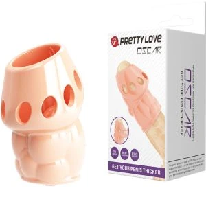 FOR HIM Pretty Love Oscar Natuurlijke Penisverdikker van TPR, huidskleur