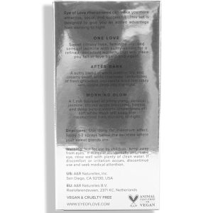 Eye of Love Pheromon-Parfumset met drie geuren Morning Glow, ONE Love en After Dark Eye of Love Pheromon-Parfumset met drie geuren Morning Glow, ONE Love en After Dark - Afbeelding 3