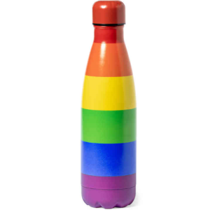 Pride Metallic Warmwaterkachel met LGBT-vlag Pride Metallic Warmwaterkachel met LGBT-vlag - Afbeelding 1